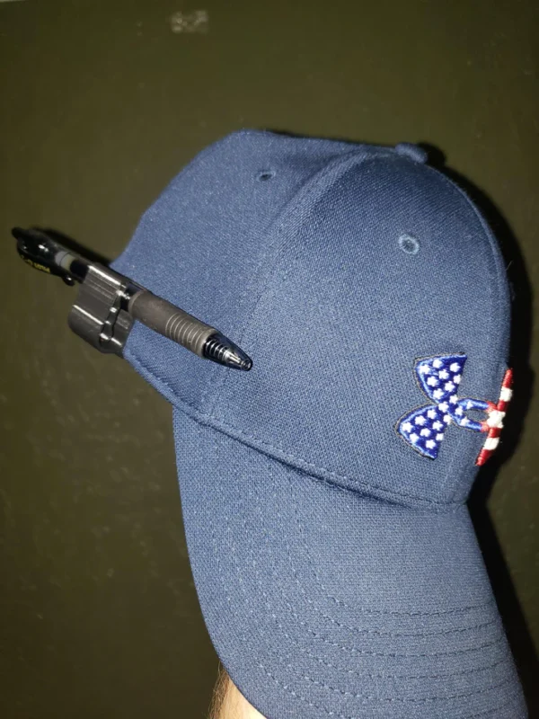 Pen Holding Hat Clip