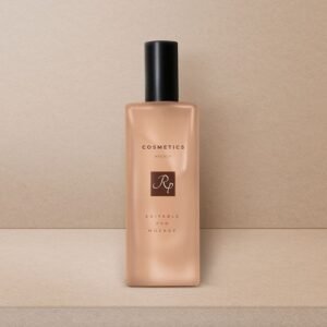 Bottle product mockup psd beauty packaging